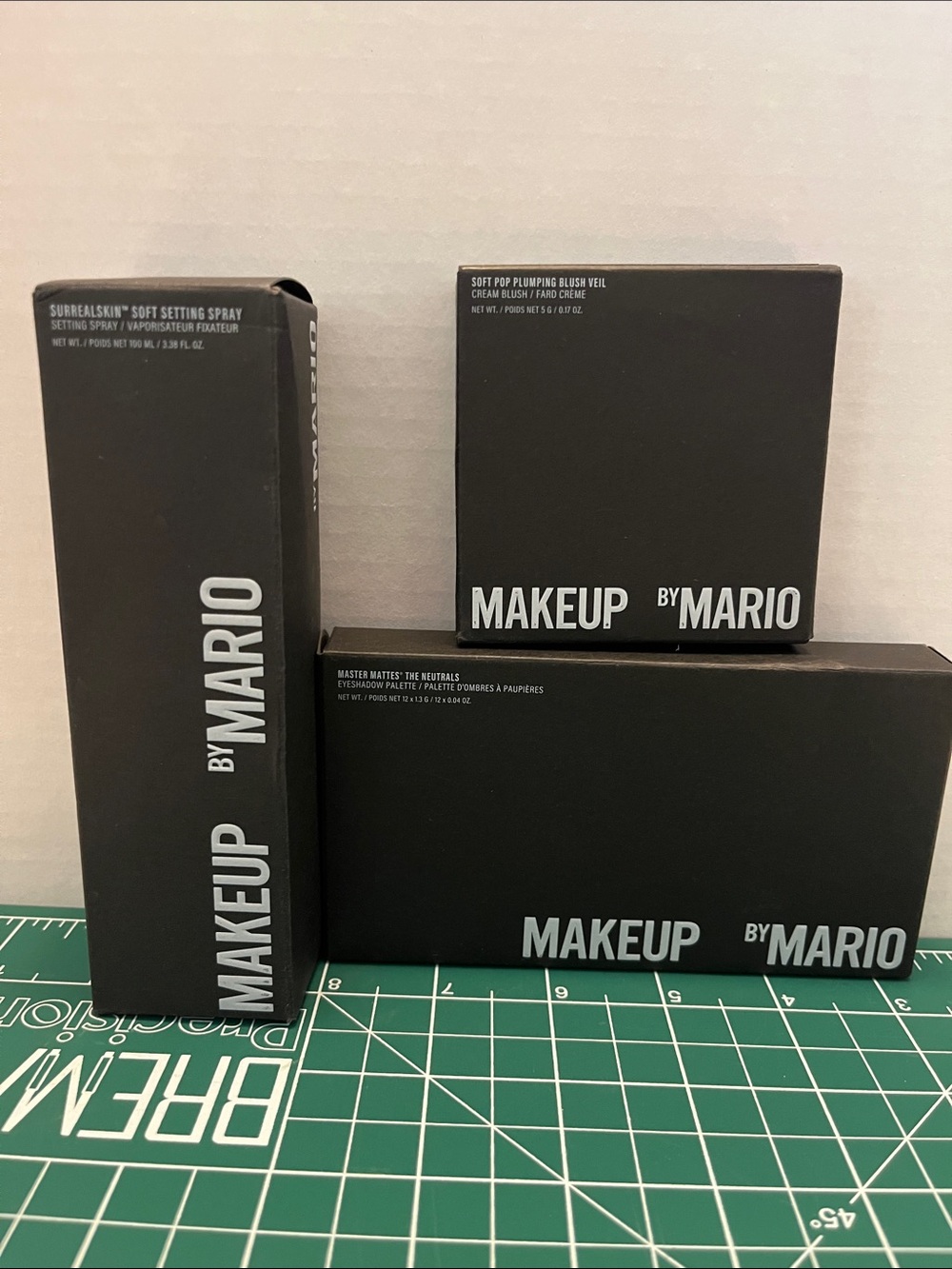 Makeup By Mario Black Eyeshadow & Face Palette Set